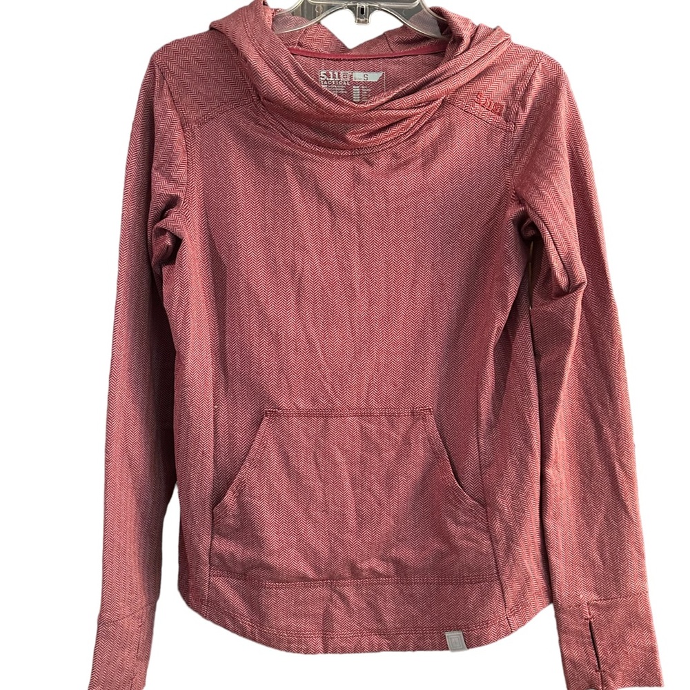 2- 5.11 Hoodies- Gray and Maroon